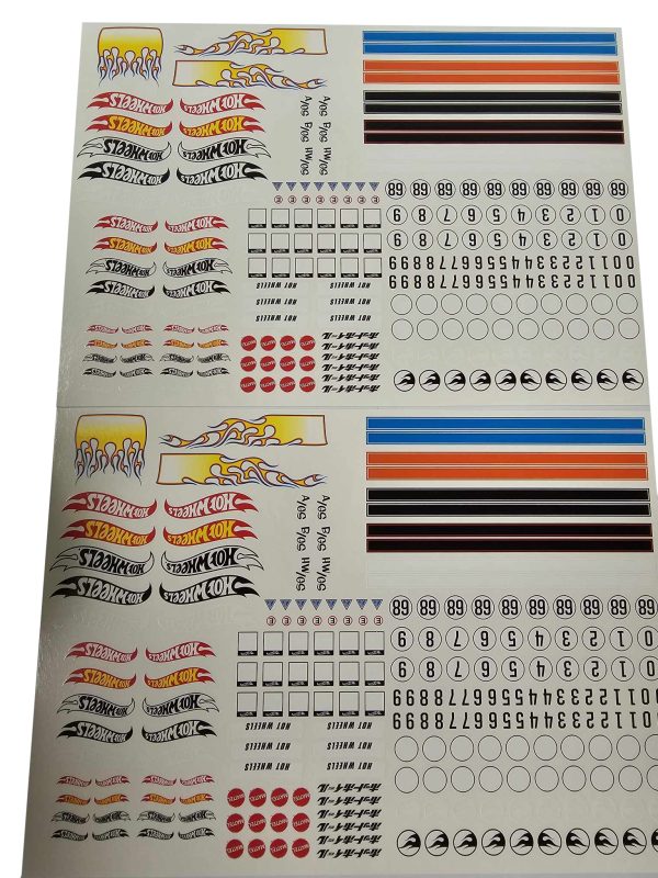 Hot Wheels Decal Pack