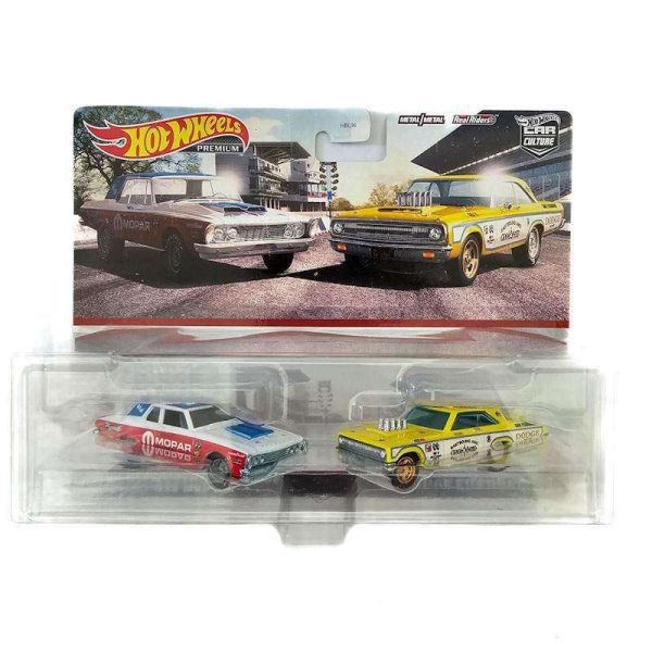 Hot Wheels Twin Set 1963 Plymouth Belvedere 426 Wedge & 1965 Dodge Cornet