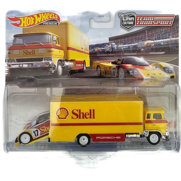 Hot Wheels Car Culture Team Transport Porsche 962 & Sakura Sprinter Shell