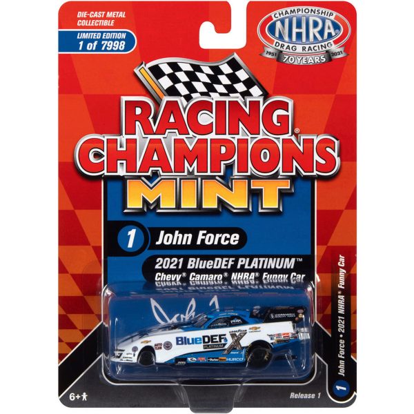 John Force - Blue Def Camaro