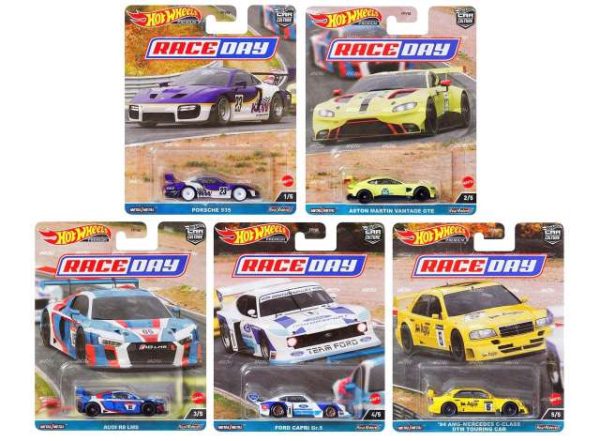 Hot Wheels Premium Race Day 5-pack