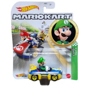 Hot Wheels Mario Kart - Luigi Mach 8