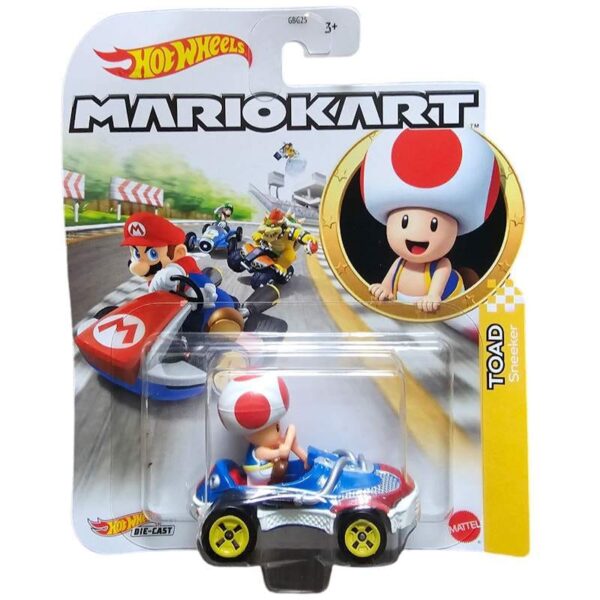 Hot Wheels Mario Kart - Toad Sneeker
