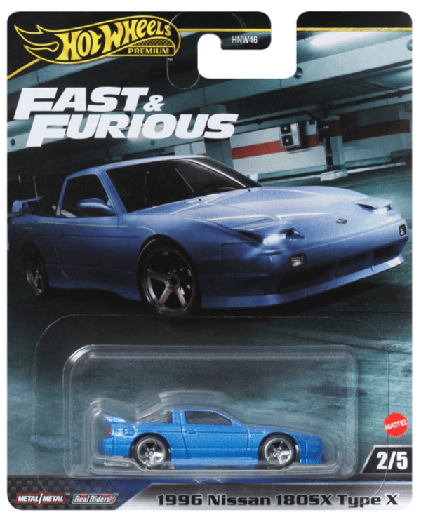 Hot Wheels Fast & Furious 1996 Nissan 180SX Type X