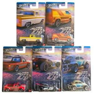Hot Wheels Surf Up's - Beach Bums 5-Pack | Limited Edition Surf Vans & Beach Cruisers!