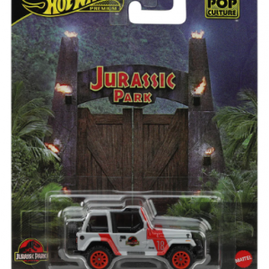 HotWheels X Jurassic Park '92 Jeep Wrangler Sahara - PopCulture 2025 collectible