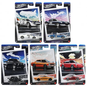 Hot Wheels 2025 Silver Series – National Icons – 5-Pack | Exclusieve Verzamelset