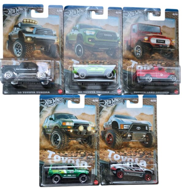 Hot Wheels 2025 Toyota Trucks 5-Pack