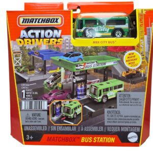 Matchbox Action Drivers 2025 🔥 Bus Station with City bus