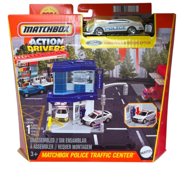 Matchbox Action Drivers 2025🔥Police Traffic Center