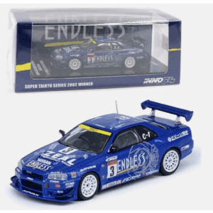 🔥Inno64🔥Nissan Skyline GT-R R34 #3 ENDLESS | Super Taikyu Series 2002 Winner🏆