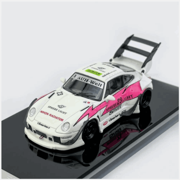 Street Warrior Porsche RWB 993 – Glow in the Dark – Pink Lightning Edition